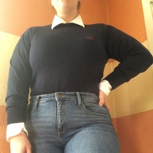 Indian navy blue turtleneck